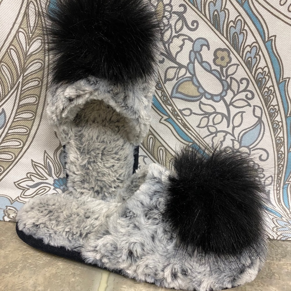 Fuzzy slippers